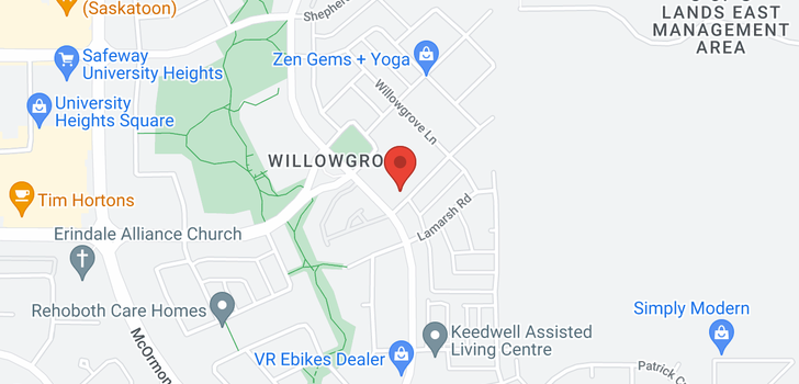 map of 301 115 Willowgrove CRES